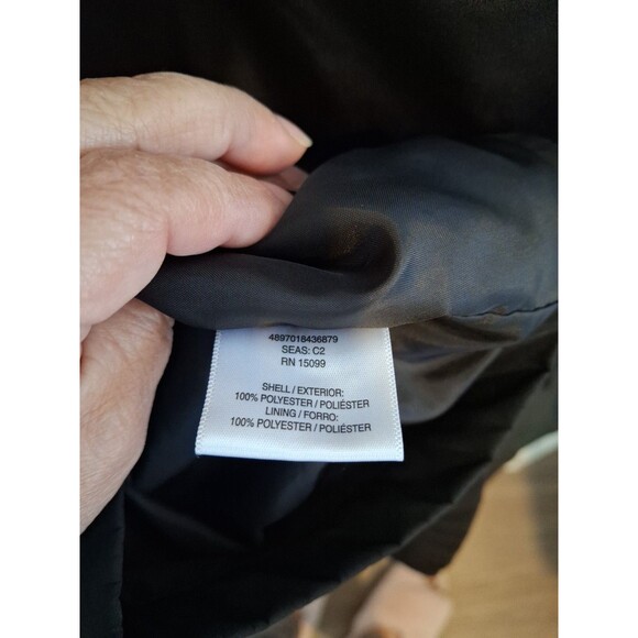 STRUCTURE Men's Black Zip-Up Windbreak Jacket Size XXL - Picture 8 of 10